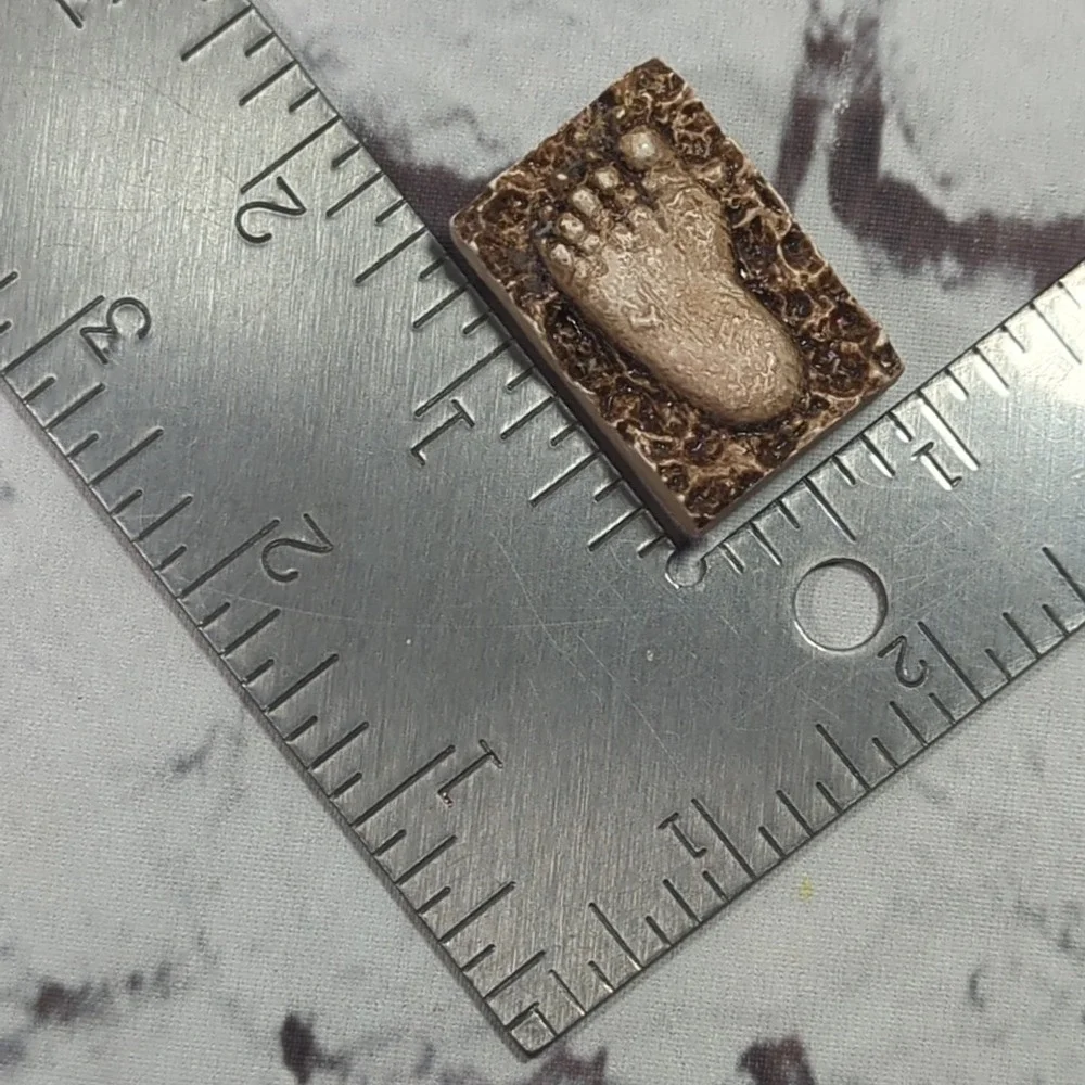 Foot Footprint Refrigerator Fridge‎ Magnet 1.5